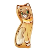 Магнит кошечка селенит