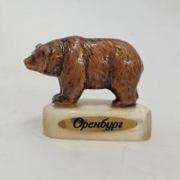 Кроха мини фигурка Оренбург на подставке селенит
