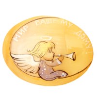 Магнит Ангелочек 04 селенит