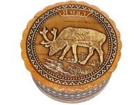 Бисерница Олень северный береста ЯМАЛ