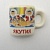Миникружка-магнит Северное сияние Якутия фарфор