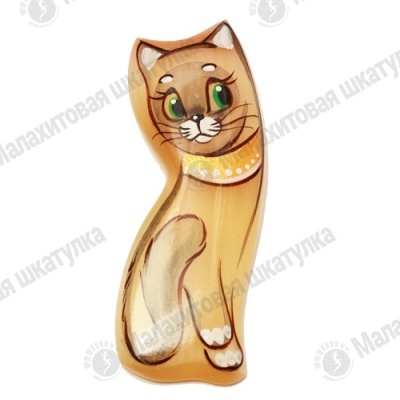 Магнит кошечка селенит